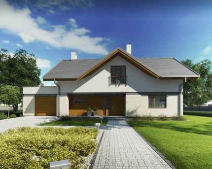 projekt domu wiliam VI - rzut